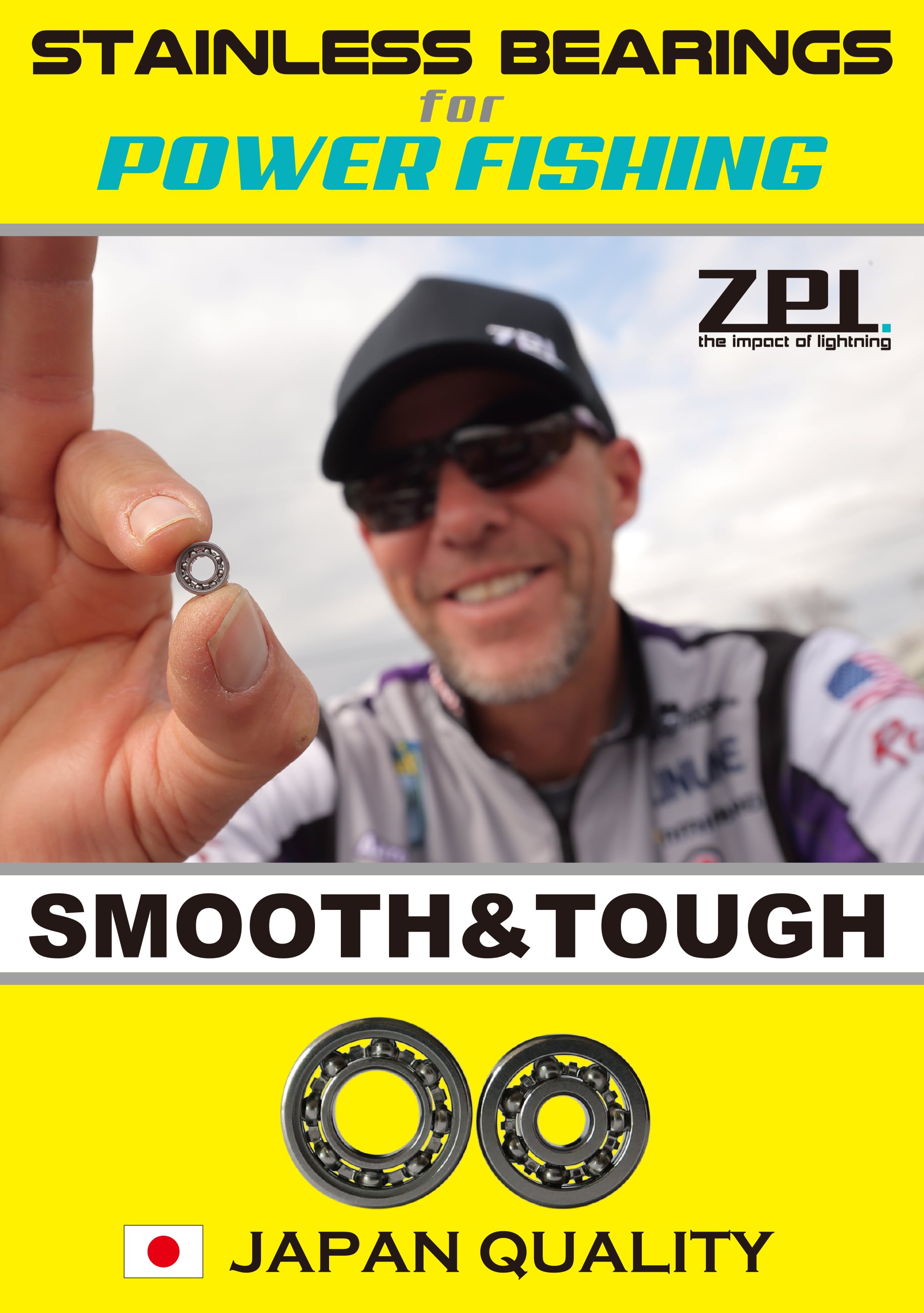 Aaron with STAINLESS BEARING FOR POWER FISHING